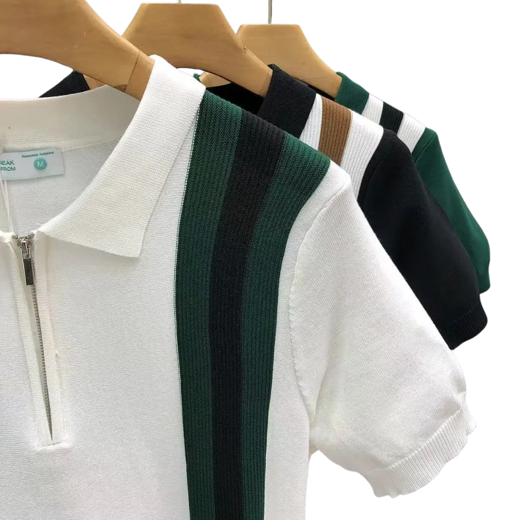 Atmungsaktives Kurzarm-Polohemd für Herren – Bequem, Pflegeleicht und Ideal für Freizeit und Sport