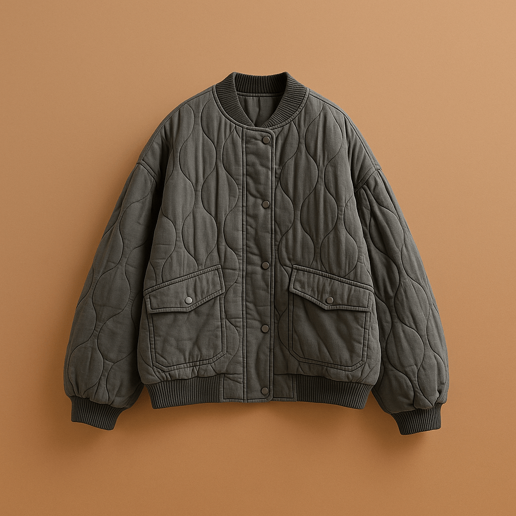 Bomberjacke Damen Oversized – Gepolstert & Leicht für Frühling