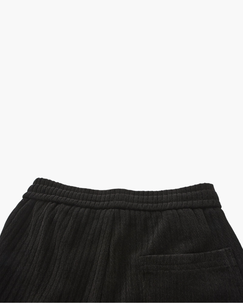 Cord Hosen Herren im Retro-Stil mit Weitem Bein und Elastischem Kordelzug für Lässige Freizeitlooks 3