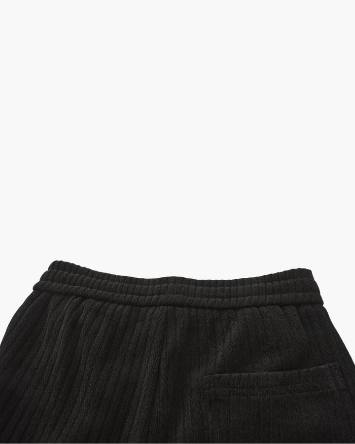 Cord Hosen Herren im Retro-Stil mit Weitem Bein und Elastischem Kordelzug für Lässige Freizeitlooks 3