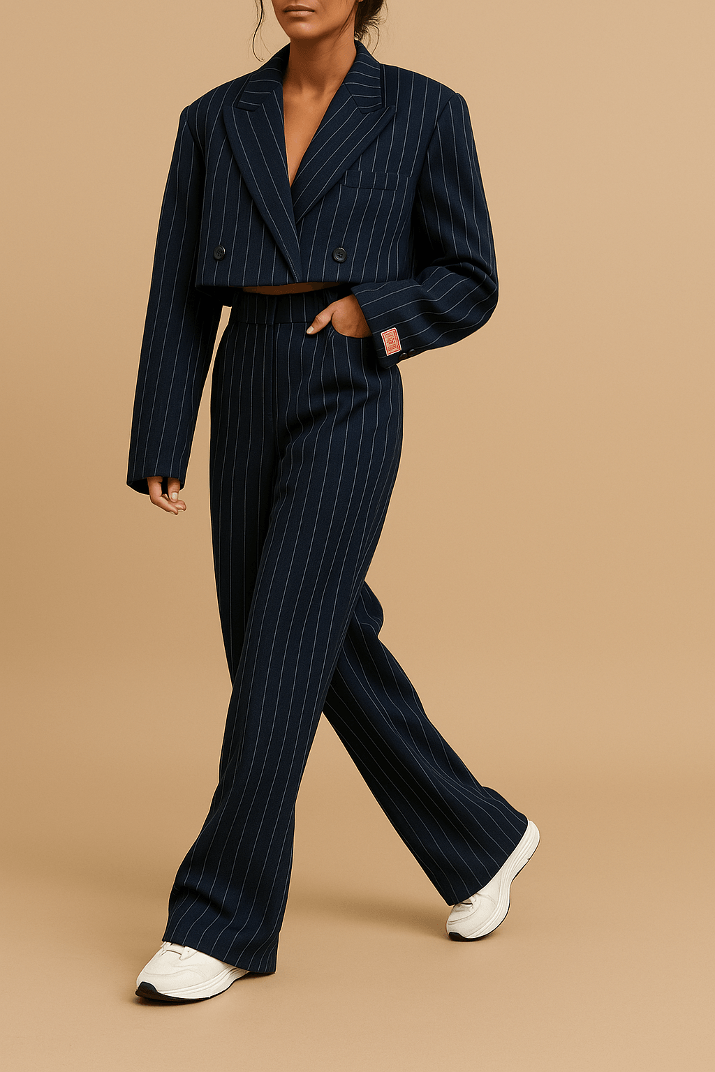 Damen Anzugset – Eleganter Zweiteiler mit Blazer & Hose für Büro & Event
