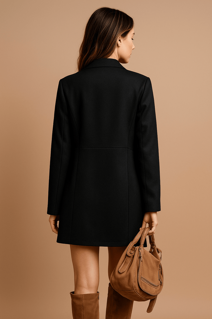 Damen Blazer Lang Offen – Eleganter Schnitt für Büro & Alltag