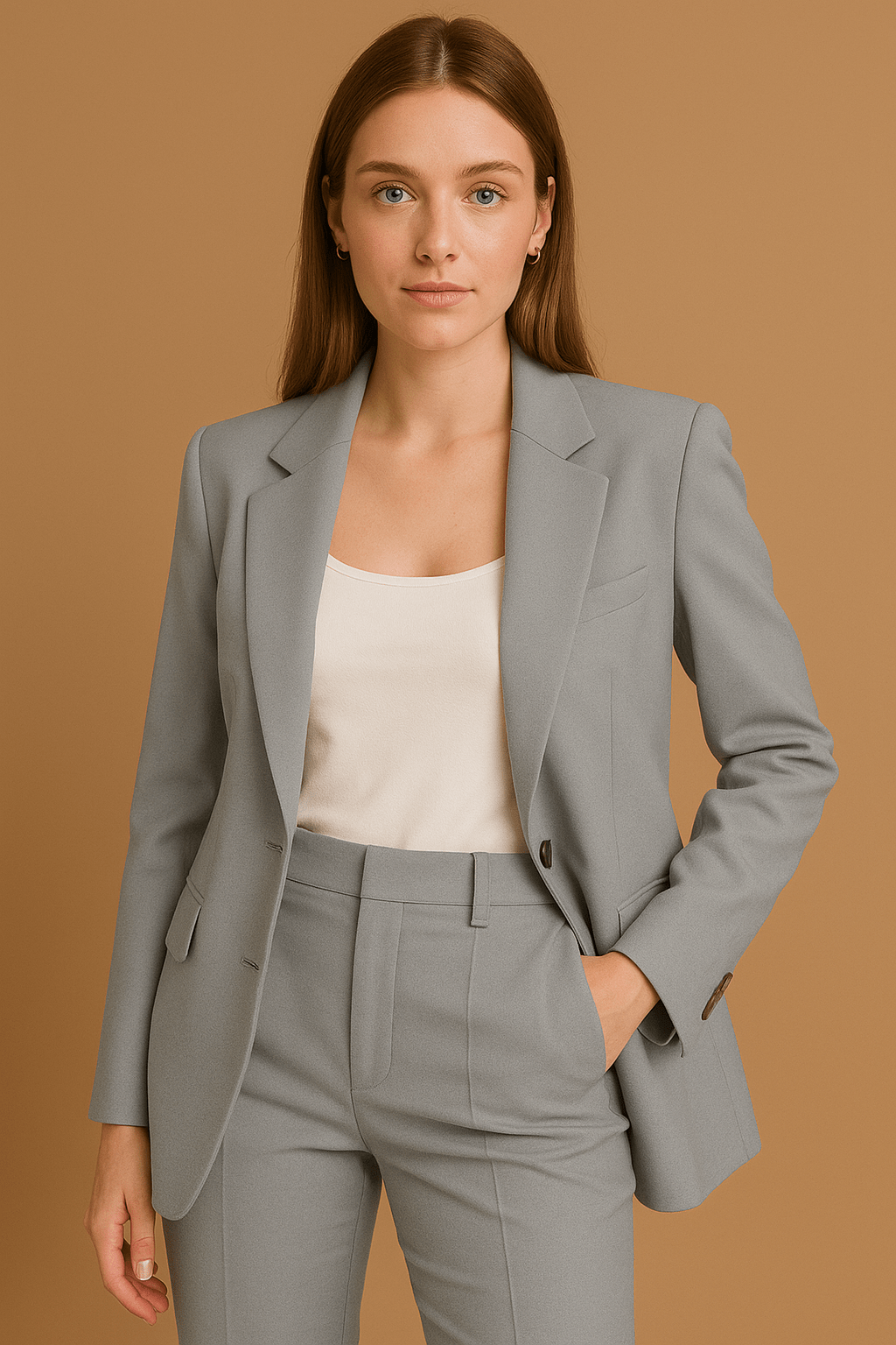 Damen Blazeranzug – Eleganter Zweiteiler für Büro & festliche Anlässe