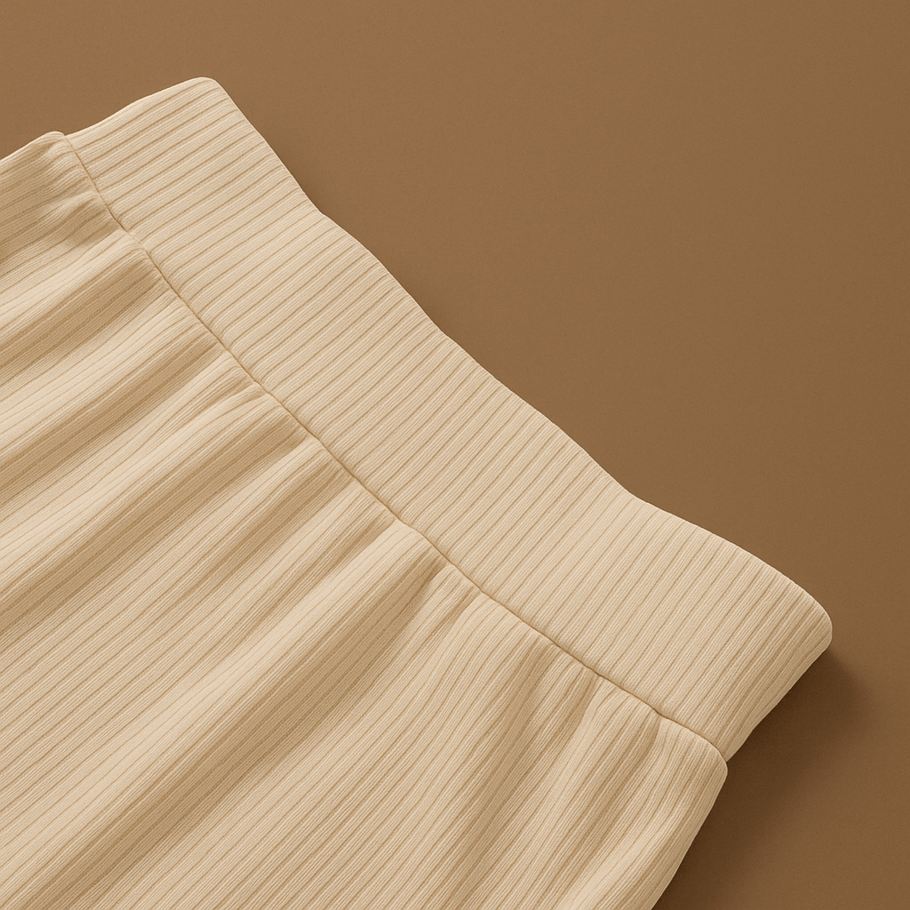 Damen High-Waist Flared Hose – Figurbetont, Stretch & Trendig für Alltag & Events