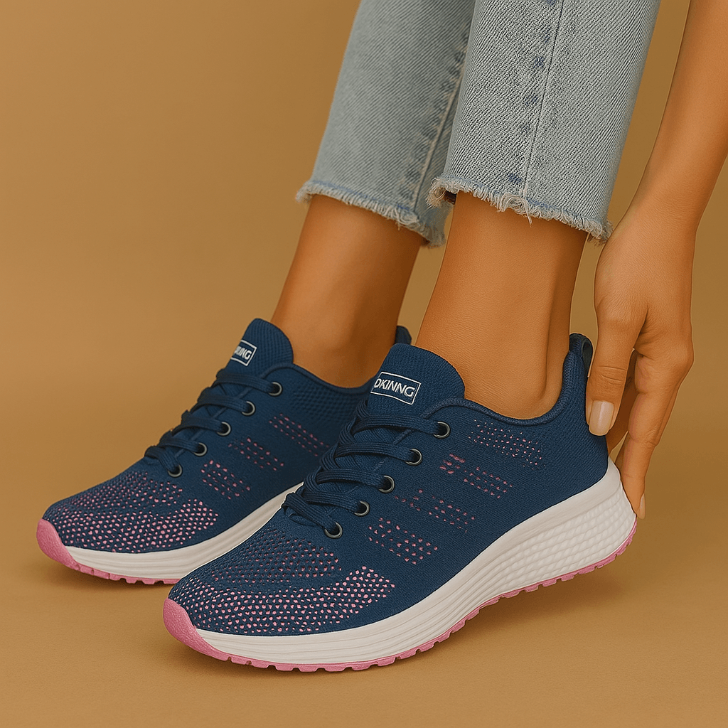 Damen Sneaker mit Sohle & Atmungsaktiv