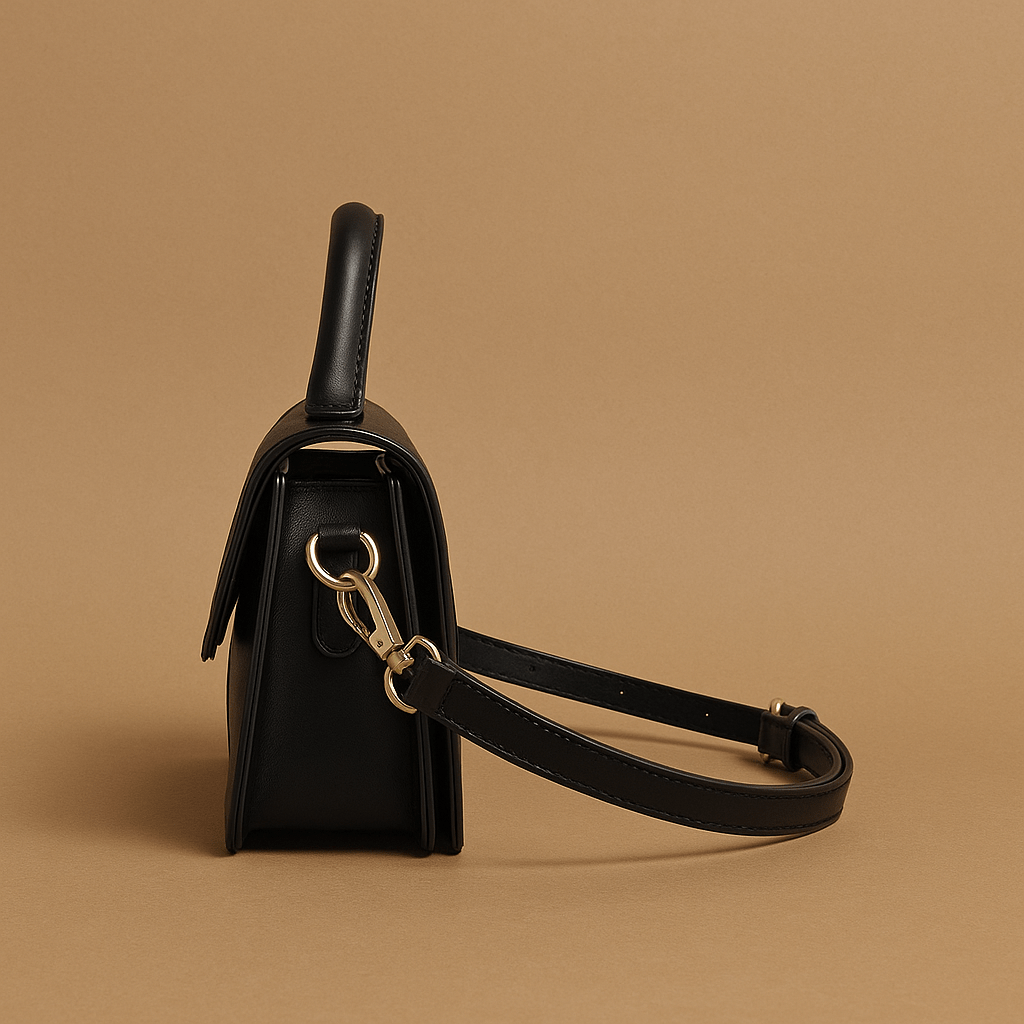 Damentasche Leder – Schultertasche mit Magnetverschluss