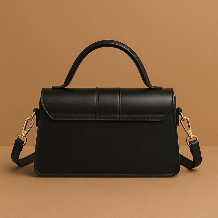 Damentasche Leder – Schultertasche mit Magnetverschluss