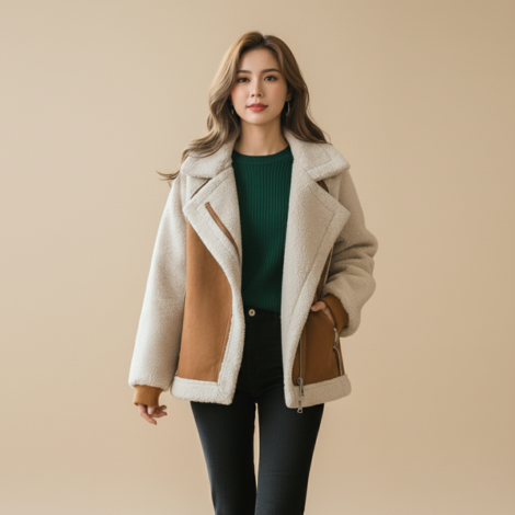 Winter Mantel Damen – Eleganter Taillierter Schnitt für Stilvolle und Warme Auftritte in Kalten Monaten