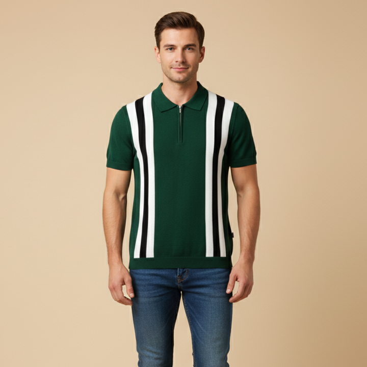 Atmungsaktives Kurzarm-Polohemd für Herren – Bequem, Pflegeleicht und Ideal für Freizeit und Sport