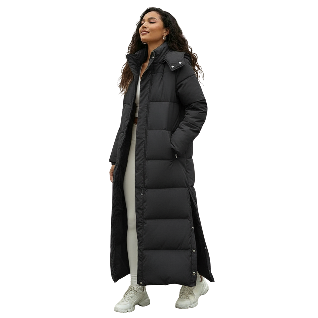 Winterjacke Damen – Eleganter Winddichter Mantel mit Isolierung für Kalte Tage