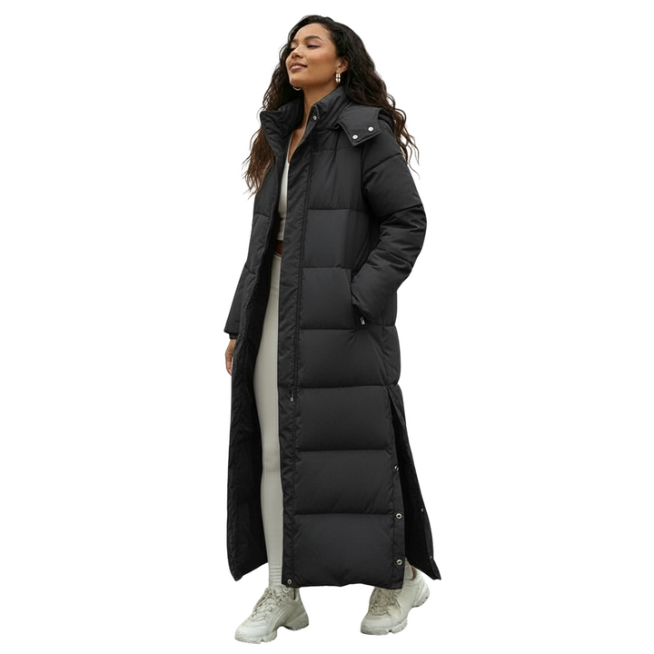 Winterjacke Damen – Eleganter Winddichter Mantel mit Isolierung für Kalte Tage