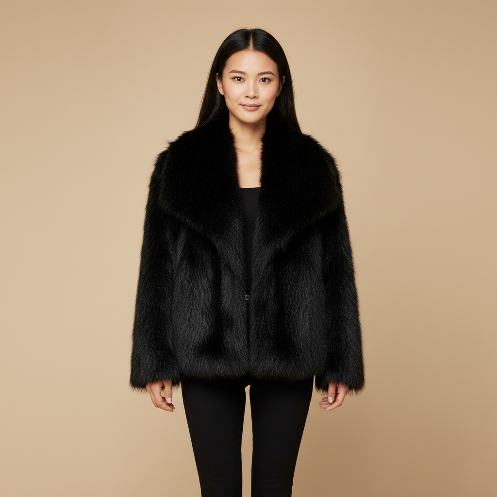 Winterjacke Damen mit Offenem Frontschnitt – Elegante Freizeitjacke für Vielseitige Anlässe