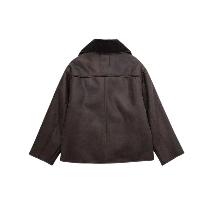 Jacke Damen mit Pelzkragen – Übergroße Winterjacke für Stil und Gemütlichkeit