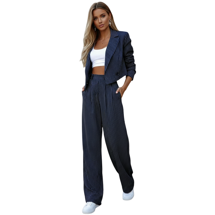 Business Casual Zweiset für Frauen – Stilvolles Outfit für Büro und Freizeit