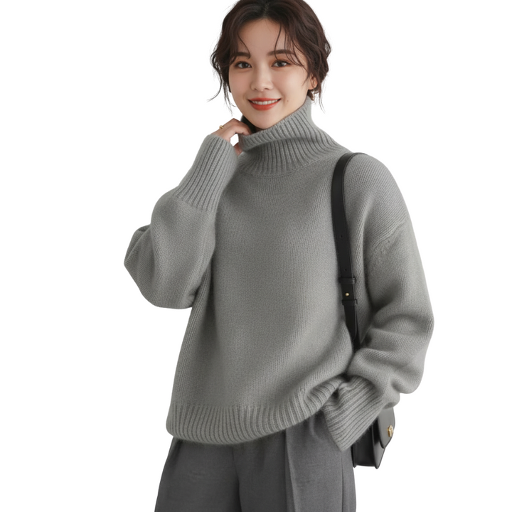 Kaschmir Pullover Damen – Eleganter Schnitt für Kühle Jahreszeiten, Vielseitig für Lässig und Chic