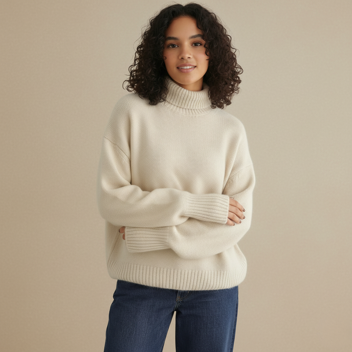 Kaschmir Pullover Damen – Eleganter Schnitt für Kühle Jahreszeiten, Vielseitig für Lässig und Chic