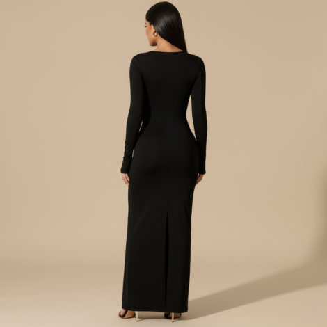 Maxikleid für Frauen mit One-Shoulder Design – Elegantes Sommer Kleid Lang für Festliche Anlässe