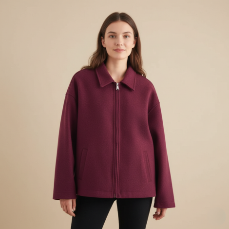 Jacke Damen mit Reißverschluss – Elegante Herbstmode für Vielseitige Anlässe