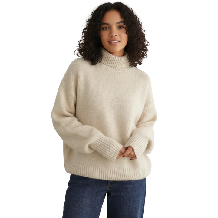 Kaschmir Pullover Damen – Eleganter Schnitt für Kühle Jahreszeiten, Vielseitig für Lässig und Chic