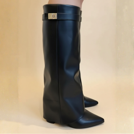 Winter Stiefel Damen mit Elegantem Design und Bequemem Absatz für Jede Gelegenheit