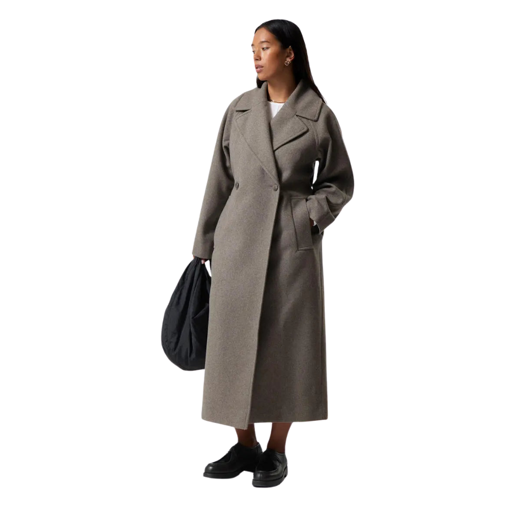 Woll Mantel Damen Oversize – Langer Winter Mantel für Elegante Looks an Kalten Tagen