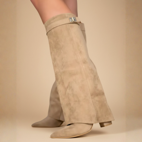 Winter Stiefel Damen mit Elegantem Design und Bequemem Absatz für Jede Gelegenheit