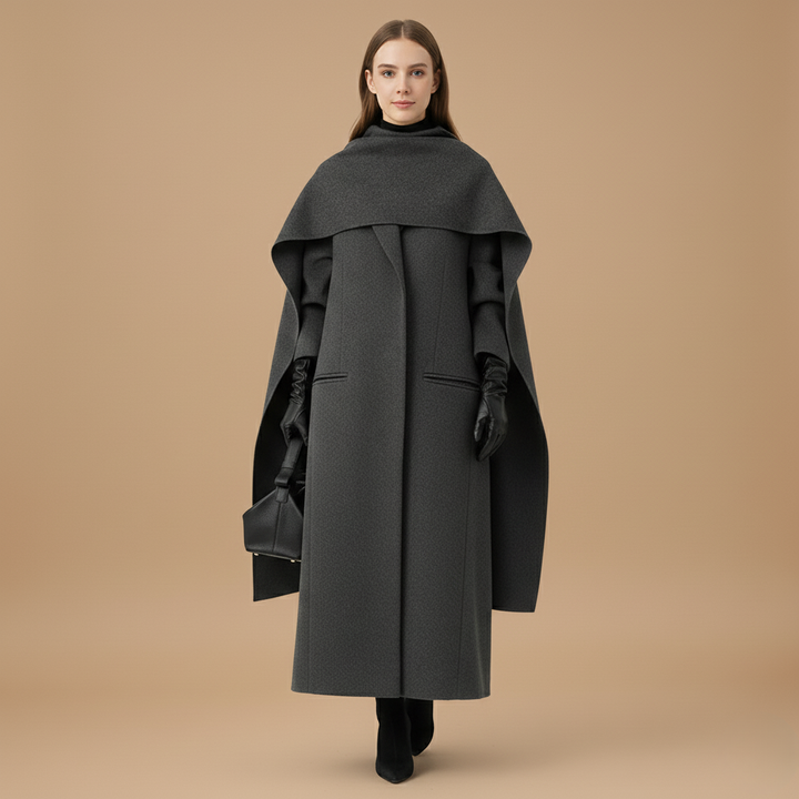 Winter Mantel Damen Oversize – Eleganter Doppelreihiger Stil für Herbst und Winter