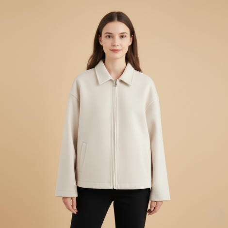 Jacke Damen mit Reißverschluss – Elegante Herbstmode für Vielseitige Anlässe