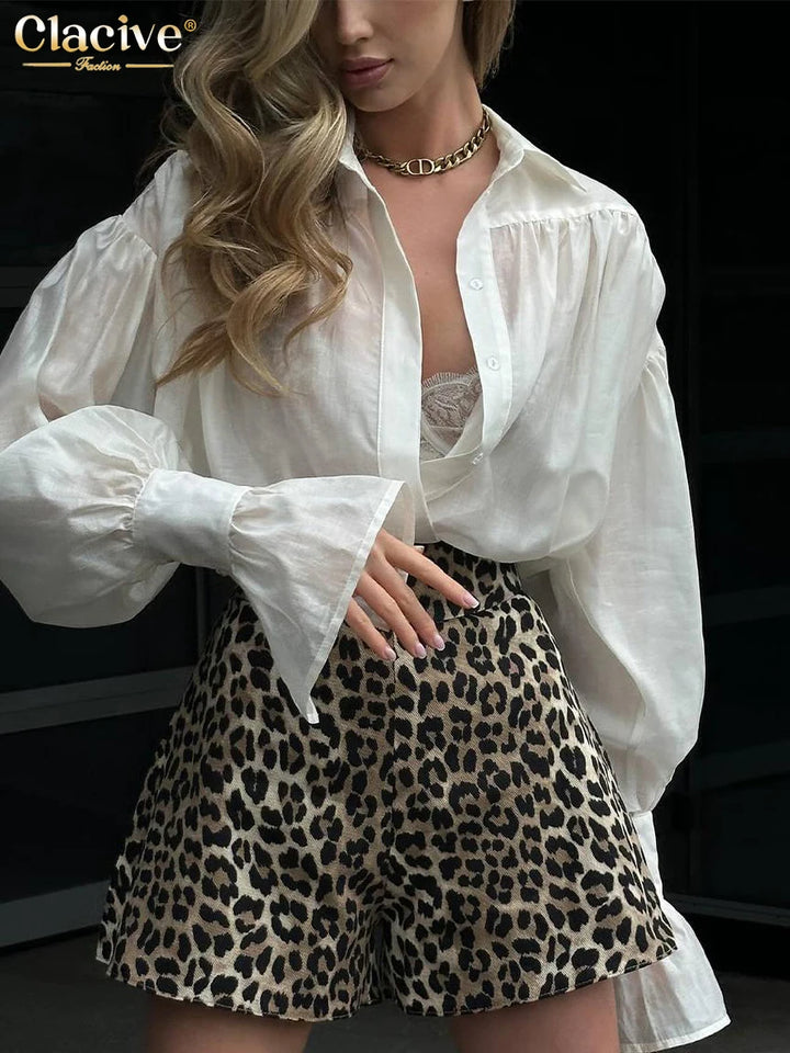 Elegante Damenbluse in Pink mit Reverskragen und langen Ärmeln – Lässige Bürobluse aus 100% Baumwolle 5