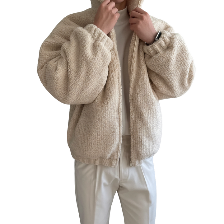 Herren Cordjacke mit Kragen – Bequeme und Warme Kurzjacke für den Herbst