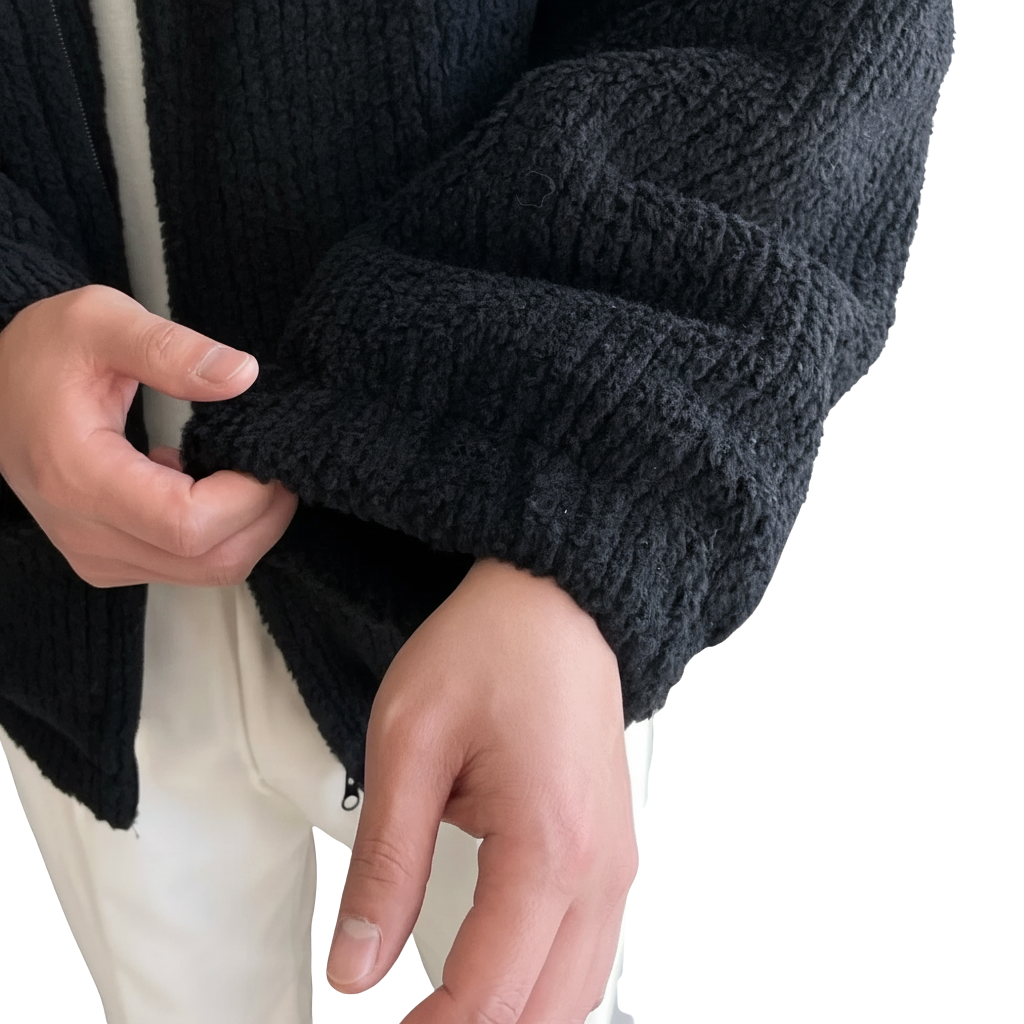 Herren Cordjacke mit Kragen – Bequeme und Warme Kurzjacke für den Herbst