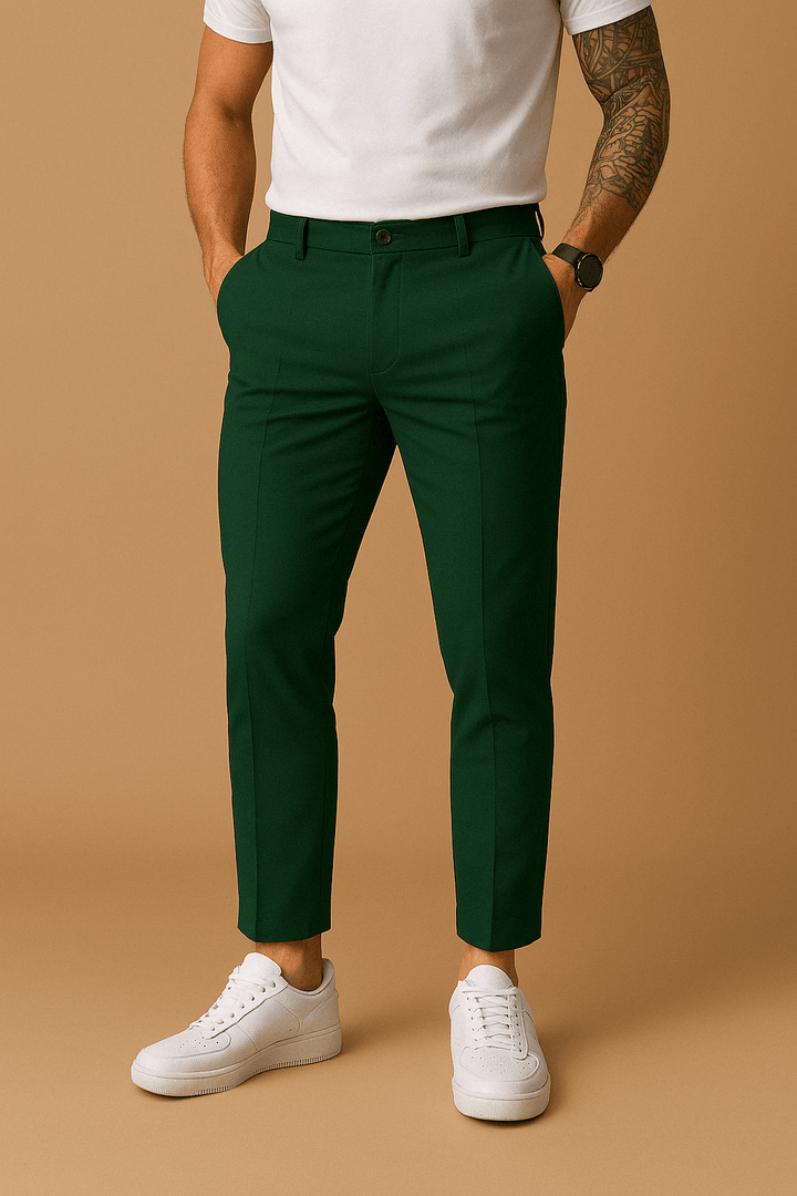 Herren Freizeithose – Elegant & Bequem für Alltag & Sommer
