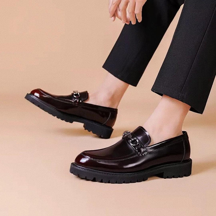 Herren Loafer Leder – Eleganter Business Schuh mit Profilsohle