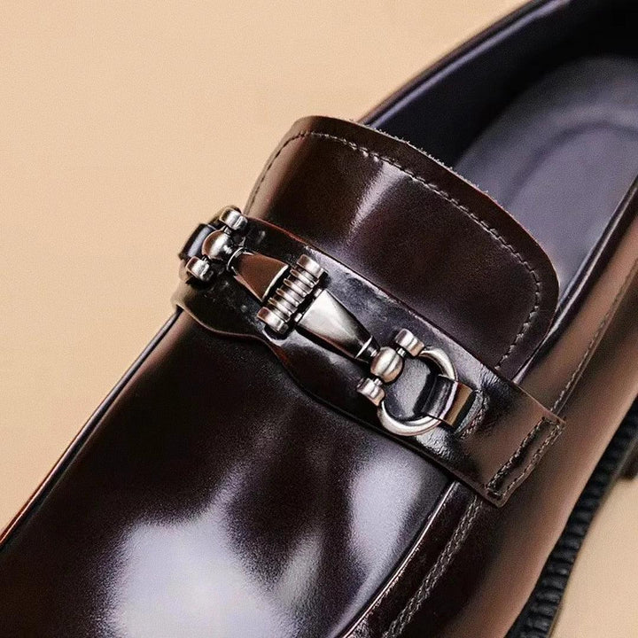 Herren Loafer Leder – Eleganter Business Schuh mit Profilsohle