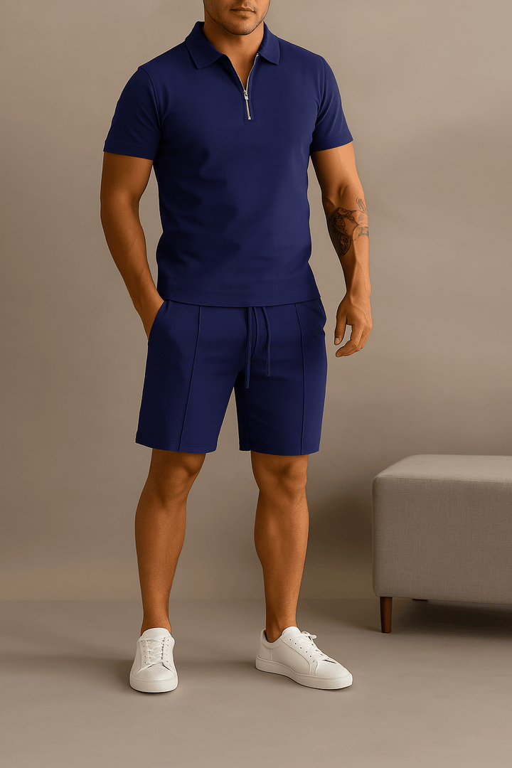 Herren Set mit Polo & Shorts