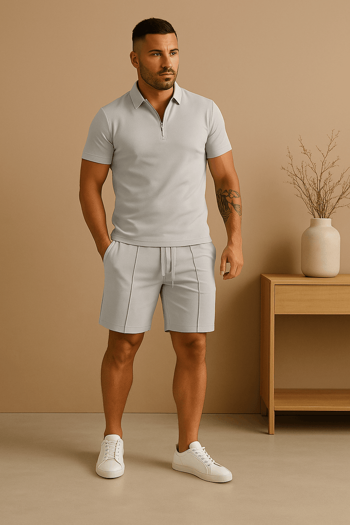Herren Set mit Polo & Shorts