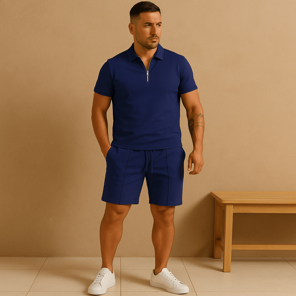 Herren Set mit Polo & Shorts
