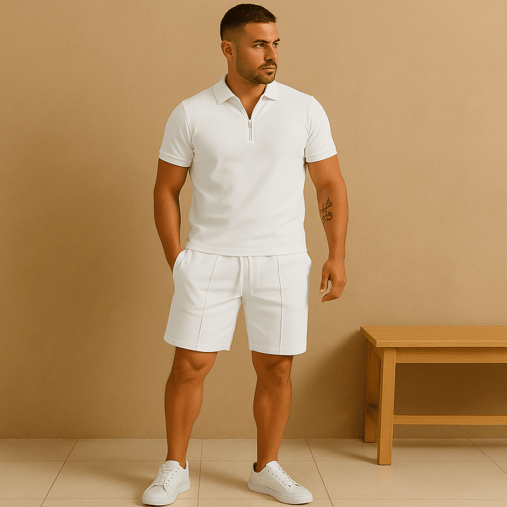 Herren Set mit Polo & Shorts