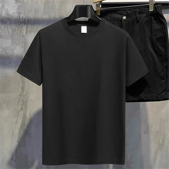 Herren T-Shirt aus 100% Baumwolle – Kurzarm Rundhals, Einfarbig, Ideal für den Sommer, Pflegeleicht, Vielseitige Größen verfügbar 6