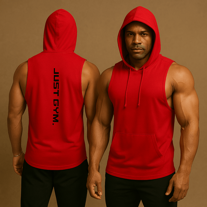 Herren Tanktop mit Kapuze