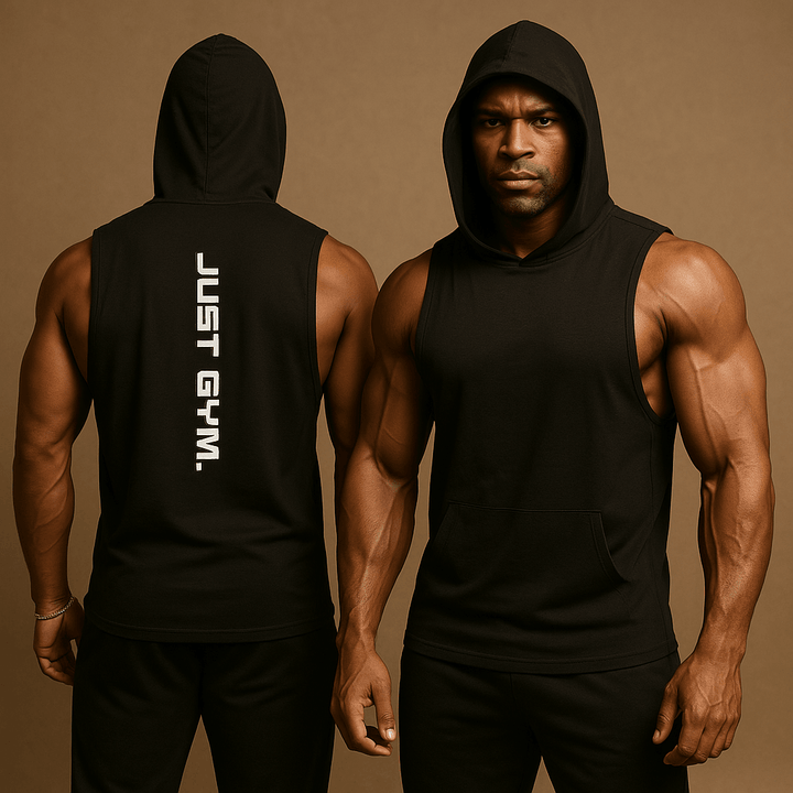 Herren Tanktop mit Kapuze