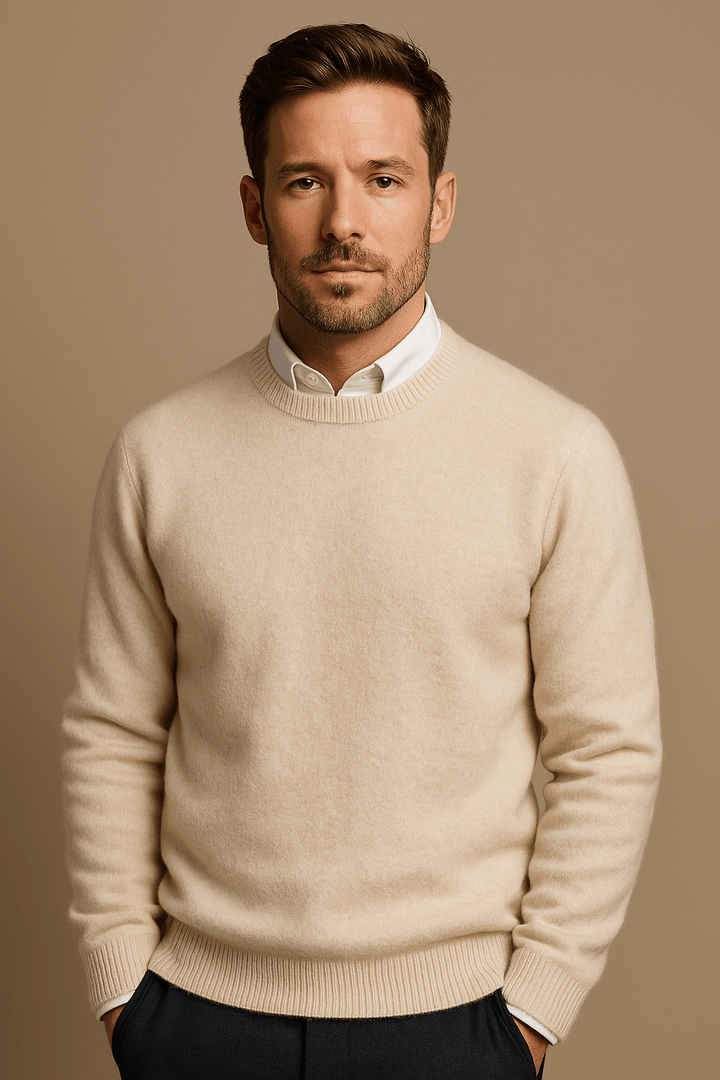 Herrenpullover Klassischer Schnitt Weich und Langlebig
