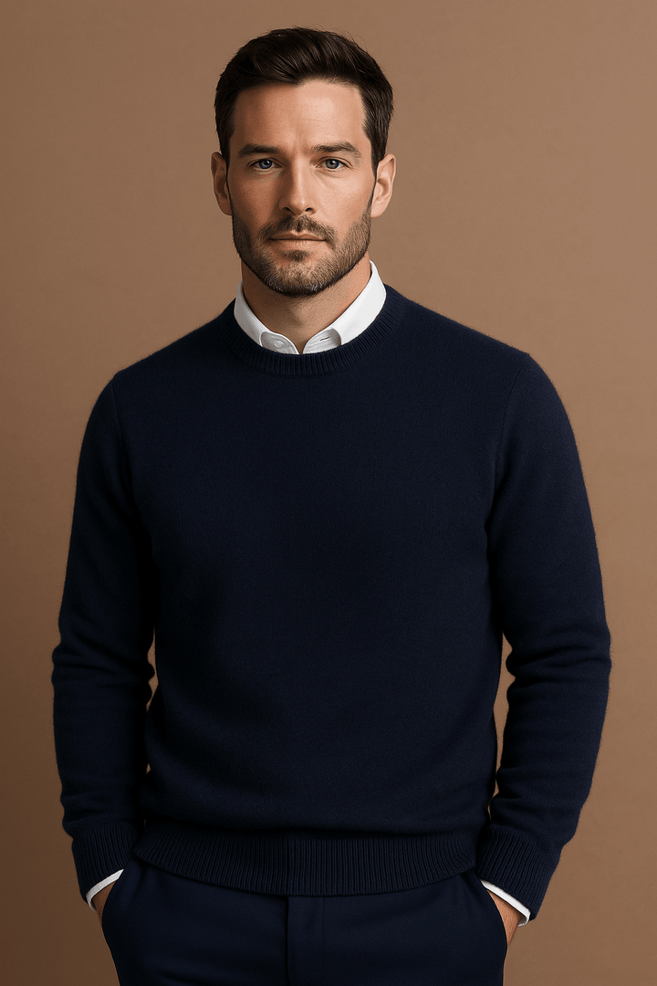 Herrenpullover Klassischer Schnitt Weich und Langlebig