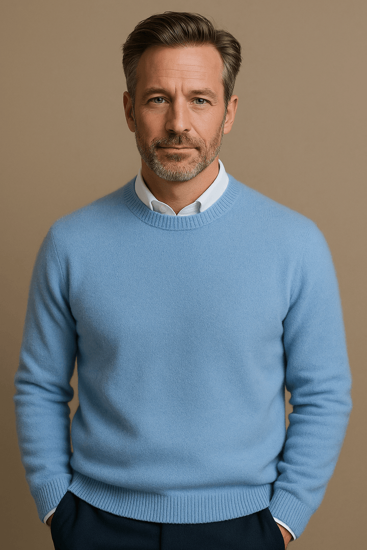 Herrenpullover Klassischer Schnitt Weich und Langlebig