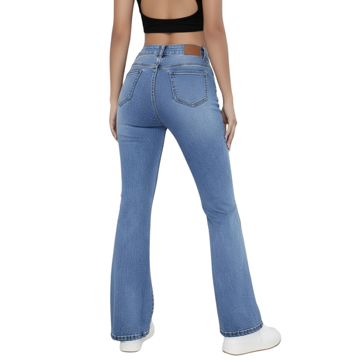 Hochwaisted Damen Jeans im Slim Fit – Bequeme Hosen für Freizeit und Alltag, Verschiedene Waschungen