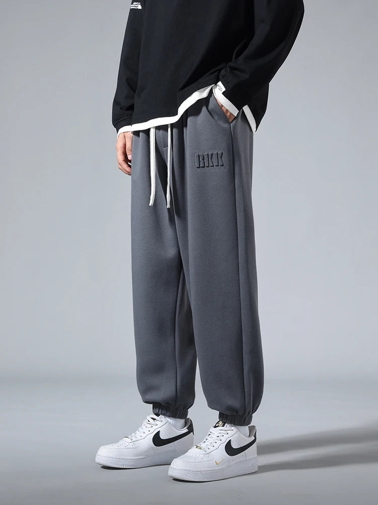 Jogginghose Herren Baggy Harem Pants Sportlich für Freizeit und Sport 2