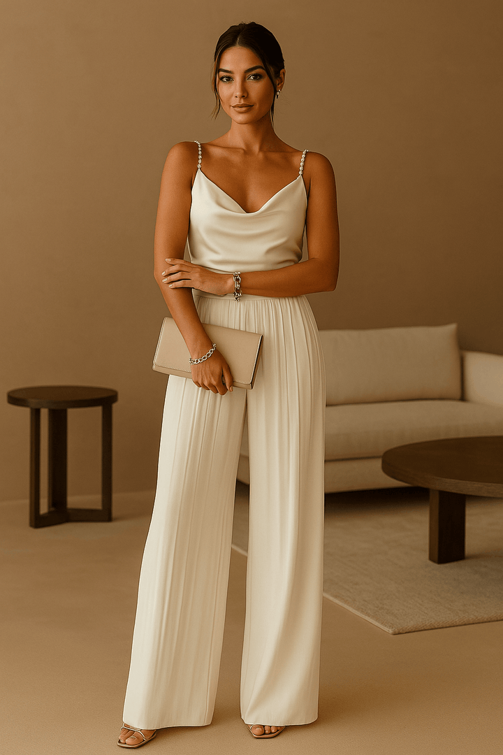 Jumpsuit Damen Elegant – Weites Bein für Hochzeit & besondere Anlässe