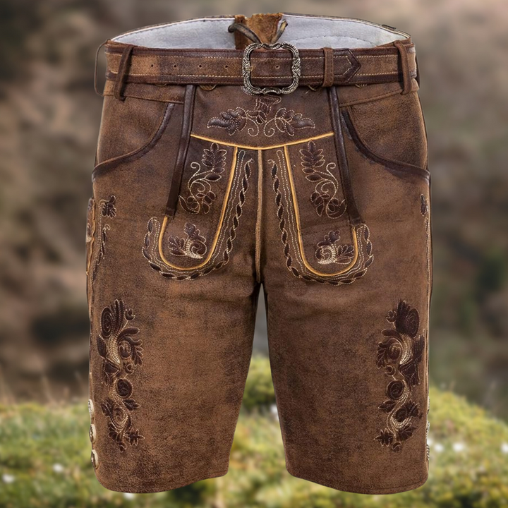 Lederhosen Männer Modernes Design für Oktoberfest und Feste 0