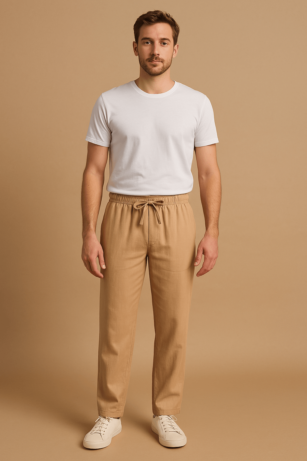 Leichte Leinenhose Herren – Lockere Passform, Atmungsaktiv & Stilvoll