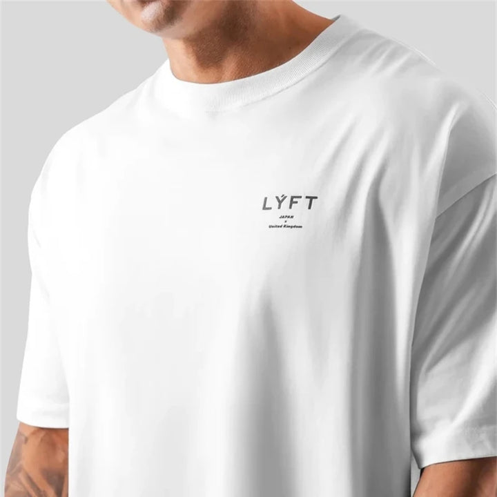 Oversized T-Shirt für Männer aus 100% Baumwolle – Atmungsaktiv, Ideal für Sport und Fitness, verschiedene Farben, Größen S-XL 6